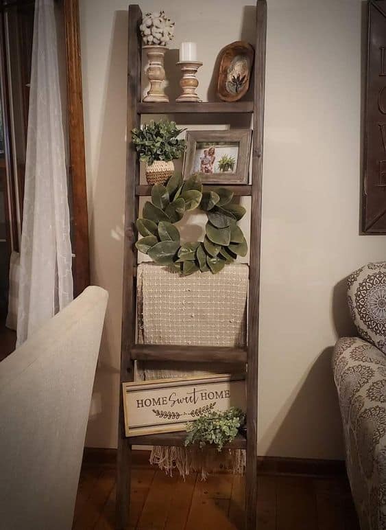 Rustic Cozy Ladder