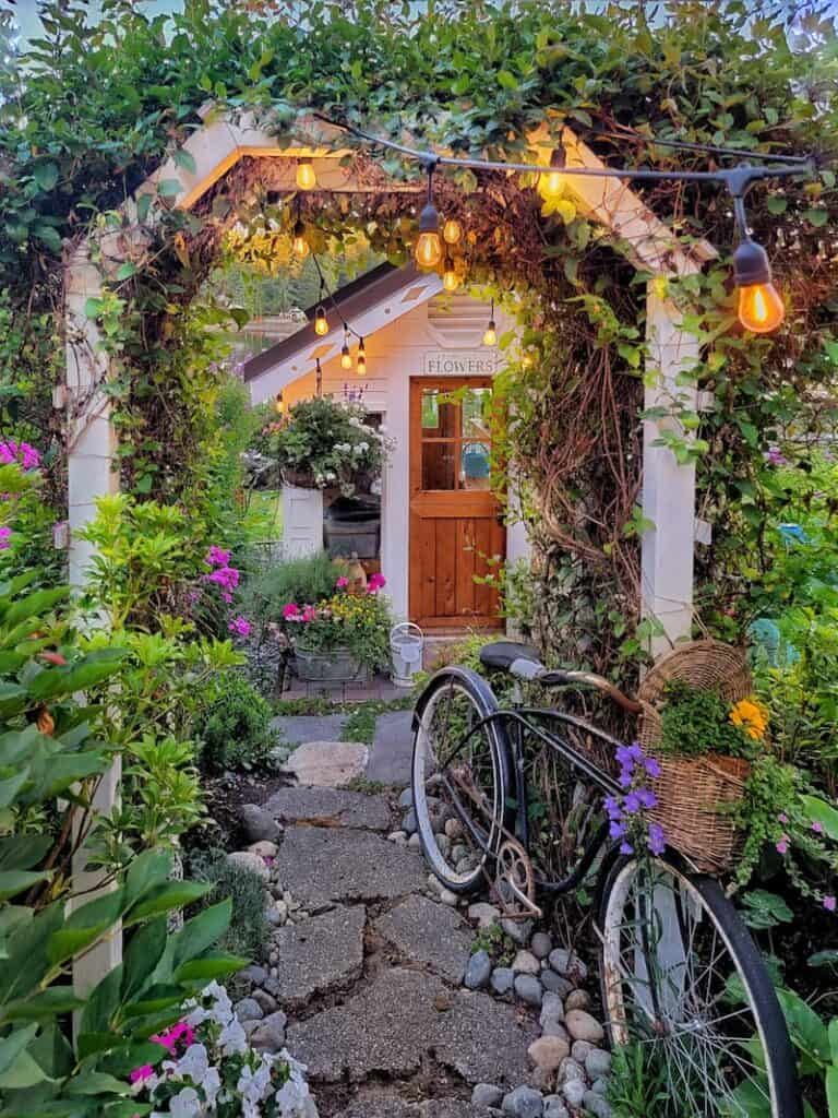 Whimsical Garden Arch Escape