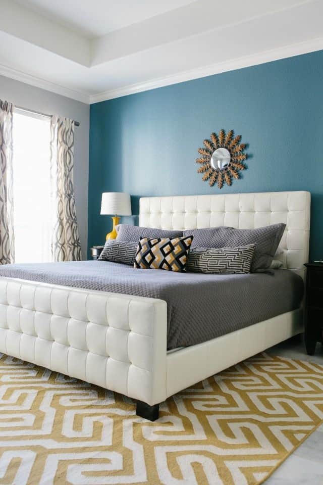 Tufted Leather Headboard