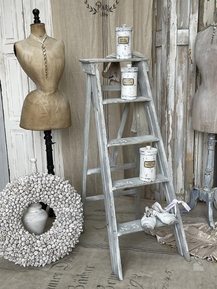 Fashion Display Ladder Decor