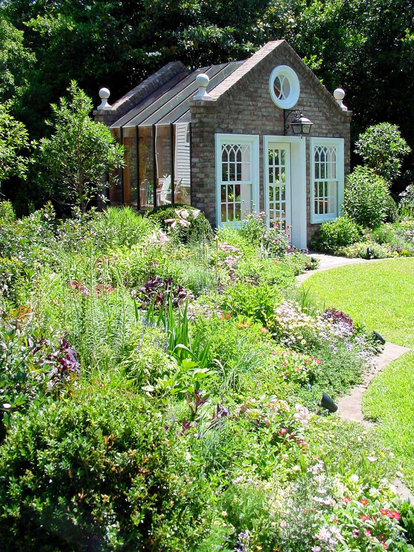 Victorian Glasshouse Garden Shed