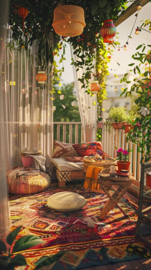 Bohemian Autumn Oasis