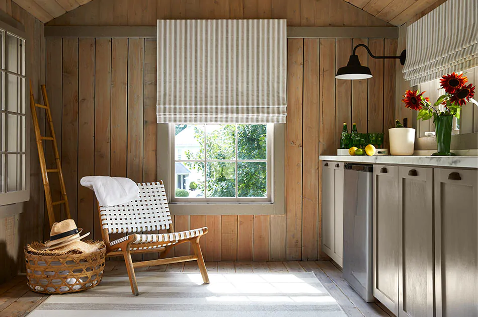 Cozy Farmhouse Roman Shade Bliss