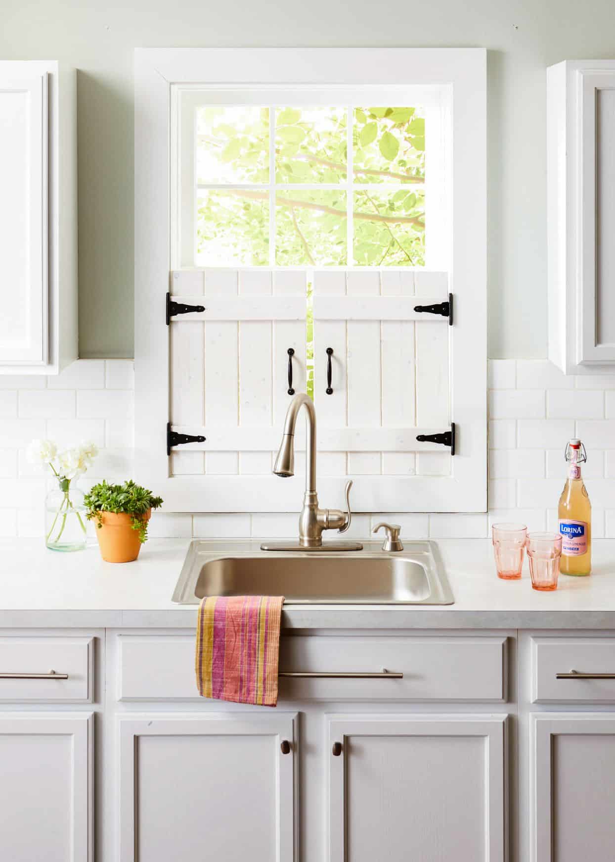 Rustic Shutter Windows