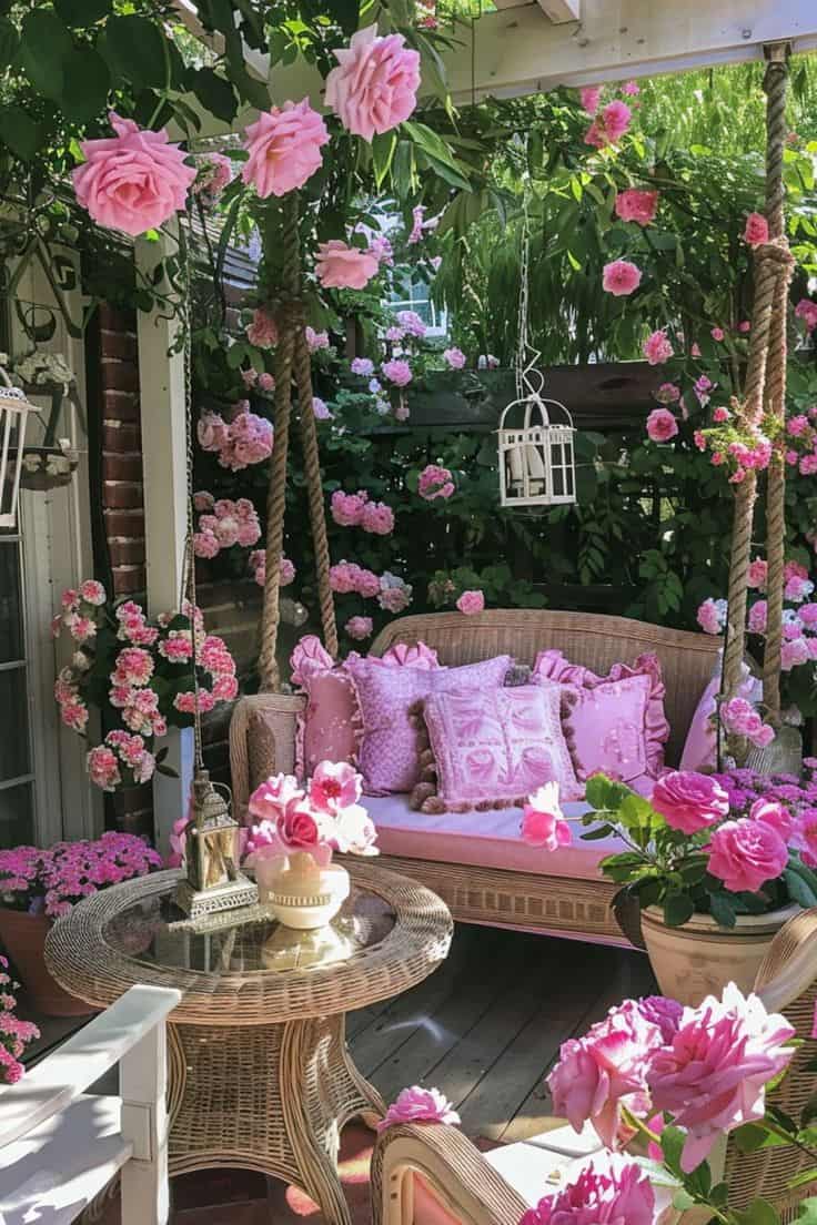 Romantic Rose Garden Retreat