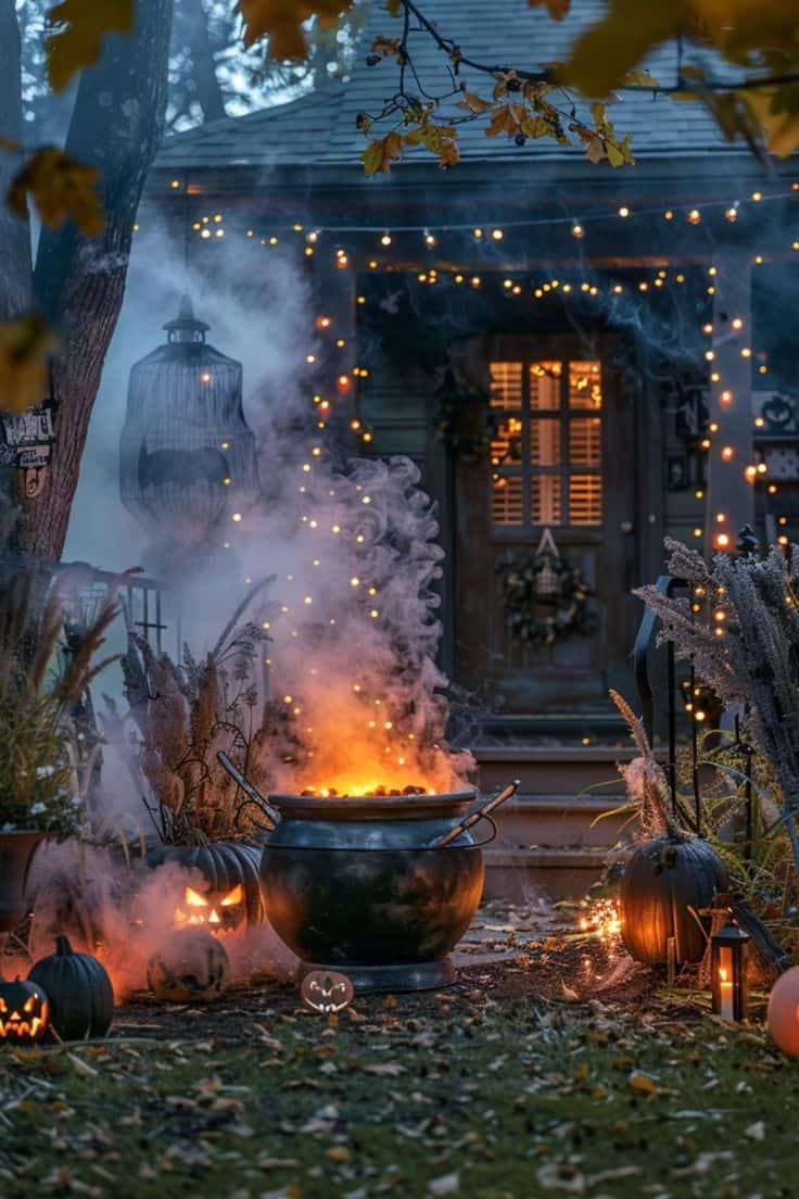 Enchanting Witch’s Cauldron Scene