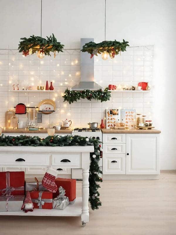 Whimsical Christmas Kitchen Wonderland