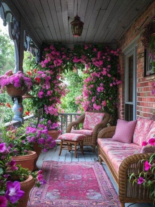 Blooming Pink Paradise Patio