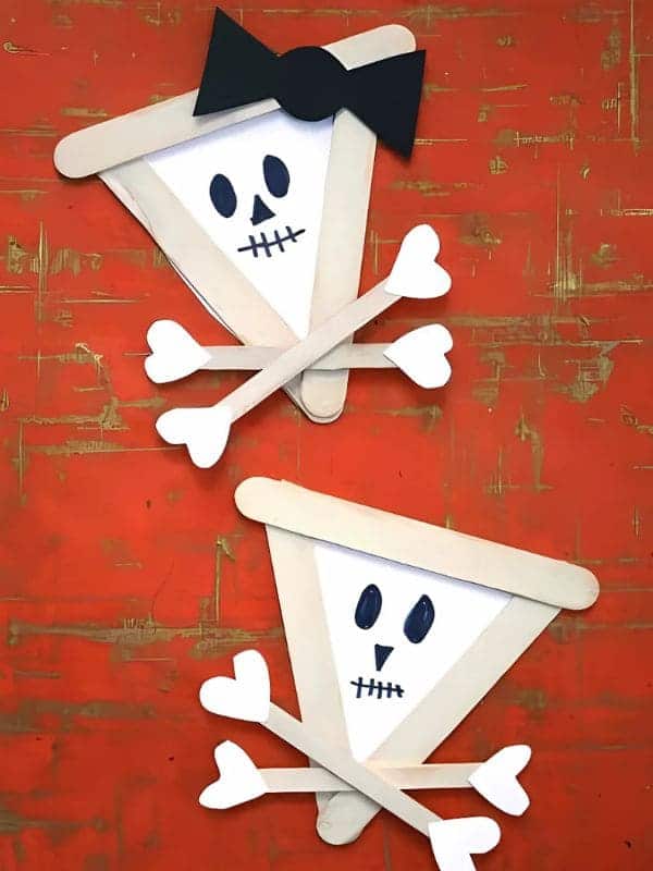 Adorable Skull Crossbones Craft