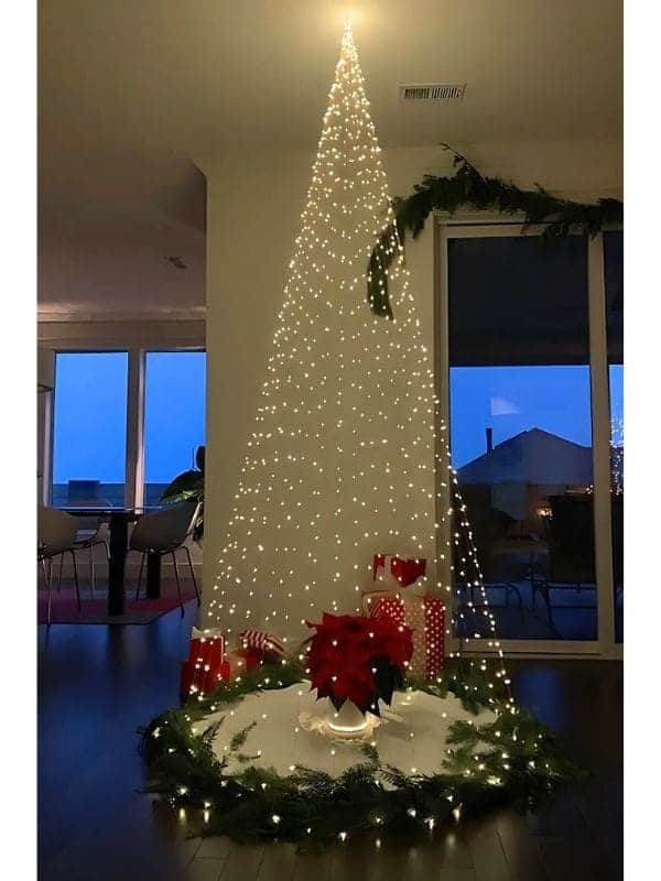 Elegant String Light Tree