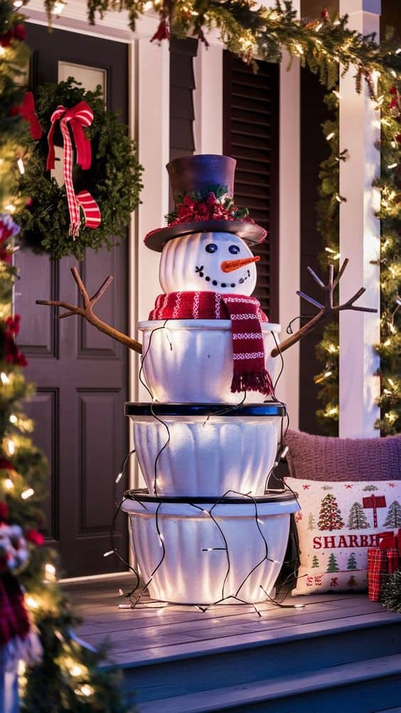 Charming Frosty Friend Display