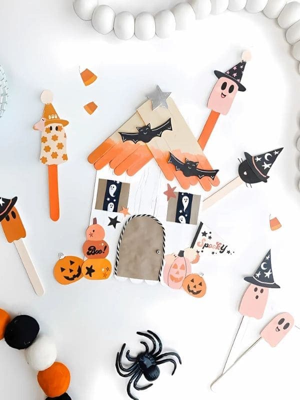 Spooky Haunted House Craft