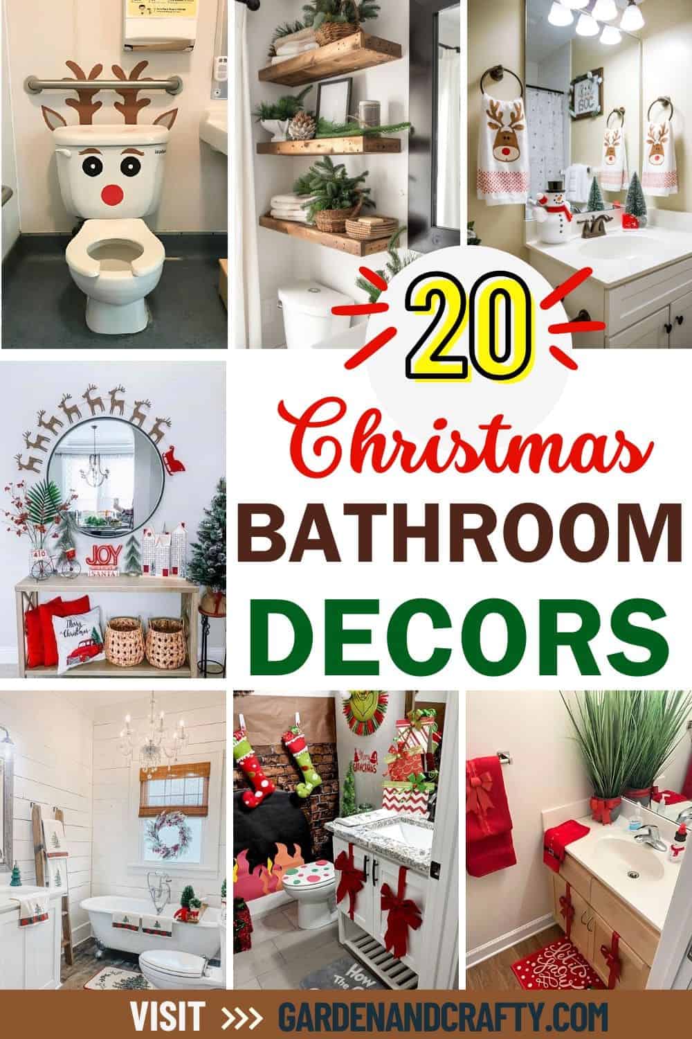 20 Best Christmas Bathroom Decor Ideas to Make Your Space Festive