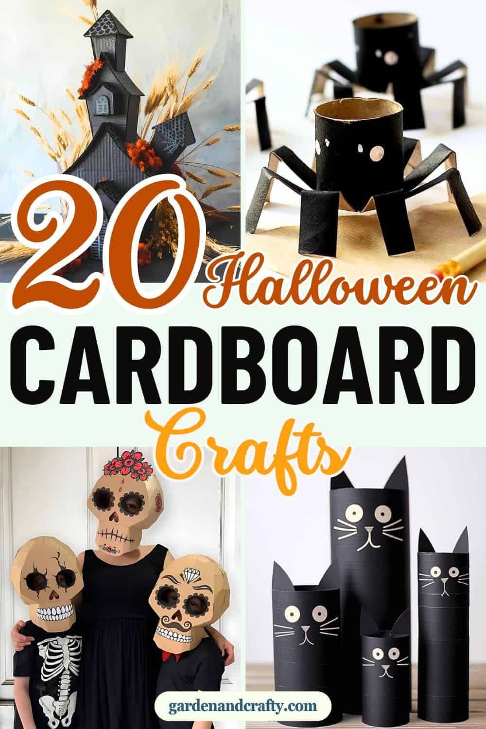 20 Creative Halloween Cardboard Craft Ideas for a Spooktacular Celebration