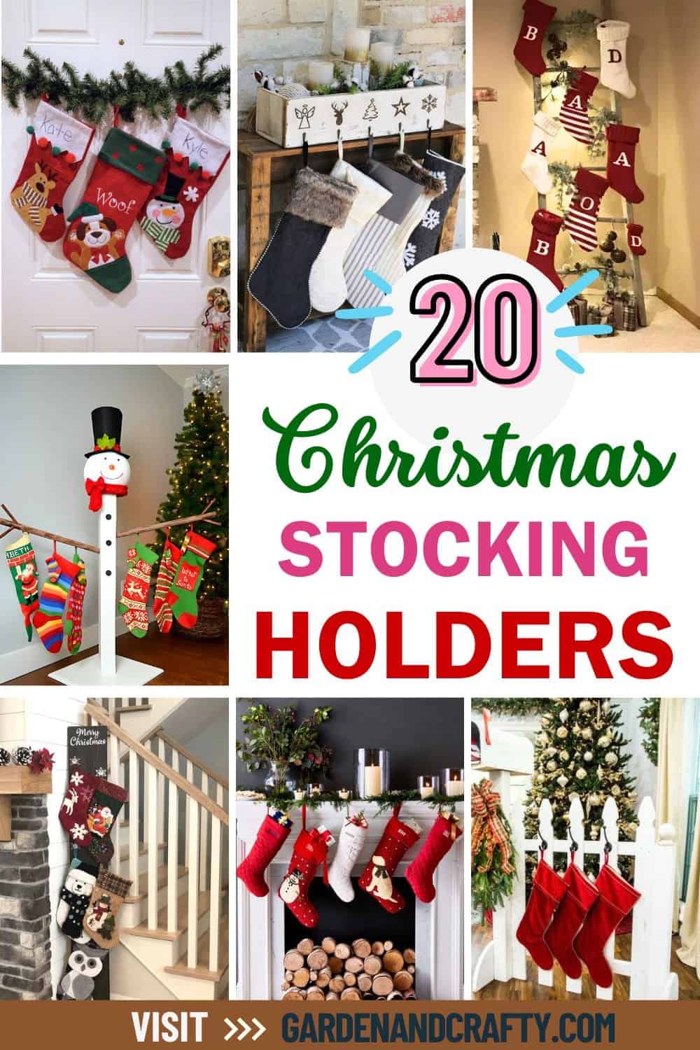 20 Creative and Stunning Stocking Holder Ideas to Elevate Your Christmas Decor