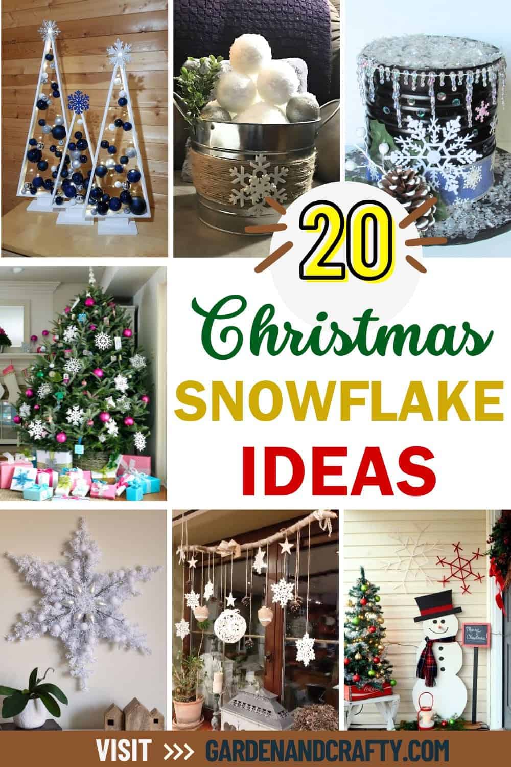 20 Enchanting Snowflake Decor Ideas to Elevate Your Christmas