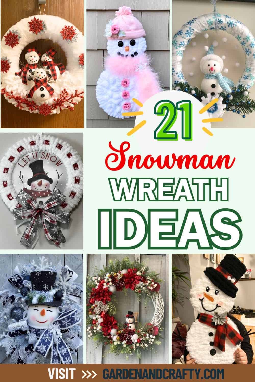 21 Charming Snowman Wreath Ideas to Elevate Your Winter Decor