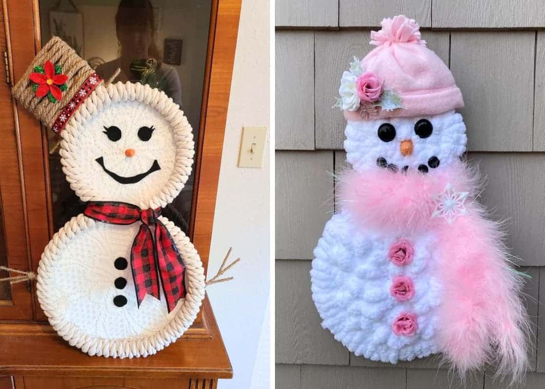 21 Charming Snowman Wreath Ideas to Elevate Your Winter Decor