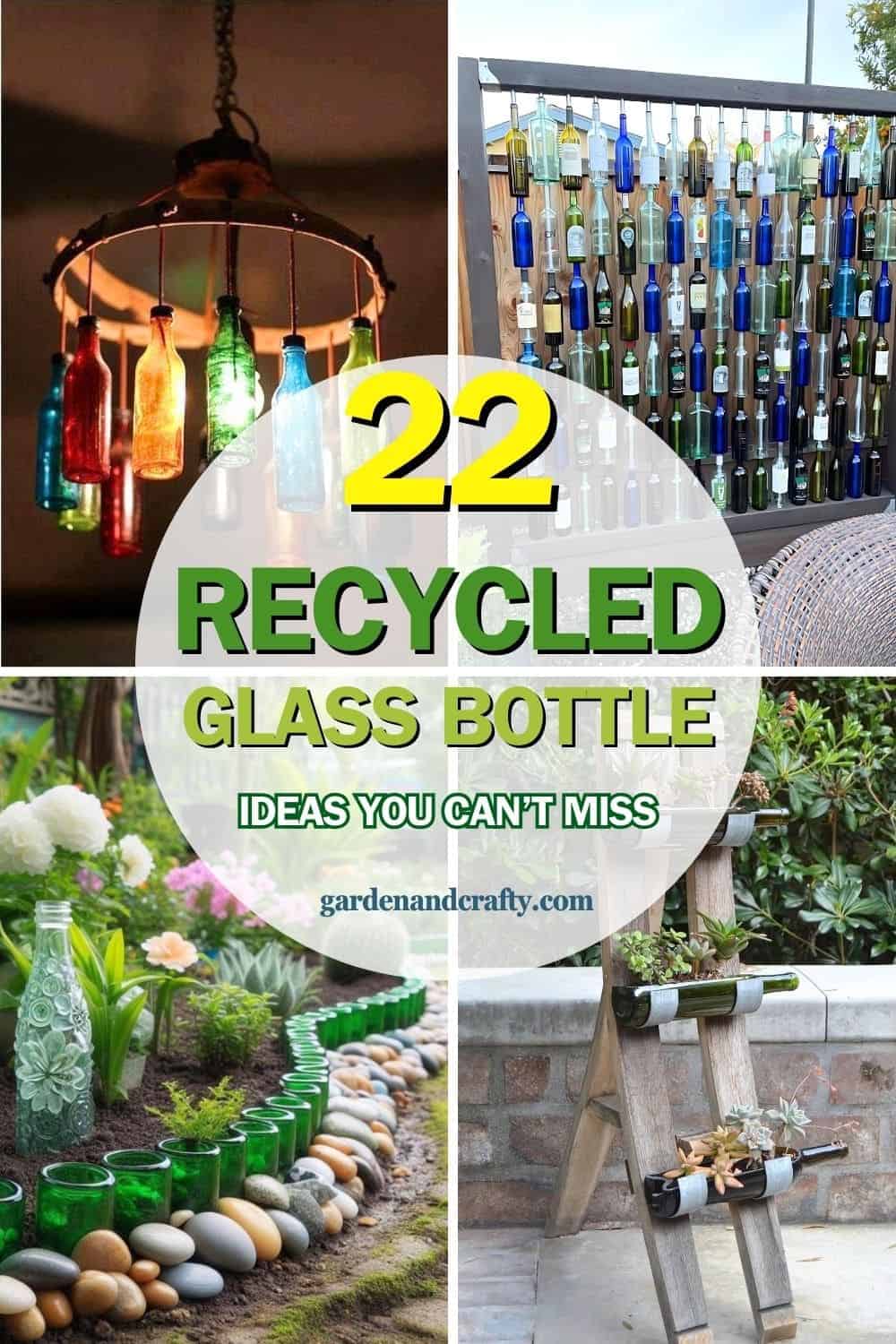 22 Brilliant Recycled Glass Bottle Ideas You Won't Want to Miss