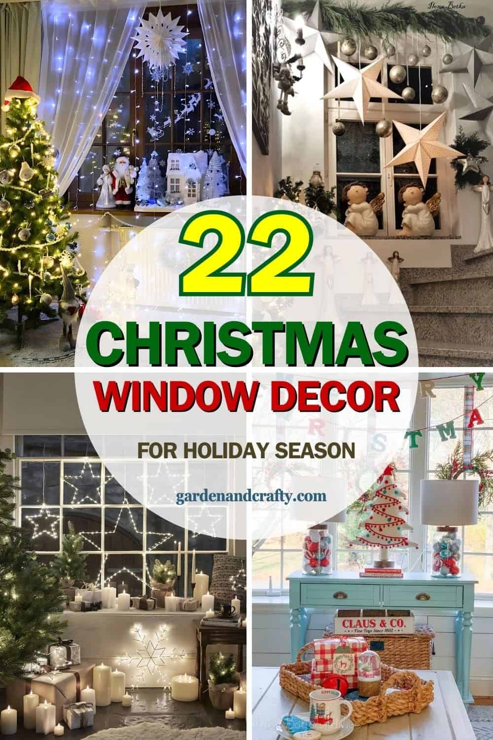 22 Christmas Window Decor Ideas You’ll Love to Try This Holiday Season