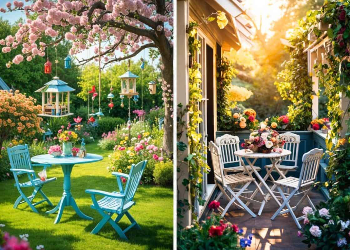 22 Inspiring Outdoor Table Retreat Ideas for a Cozy Garden Escape