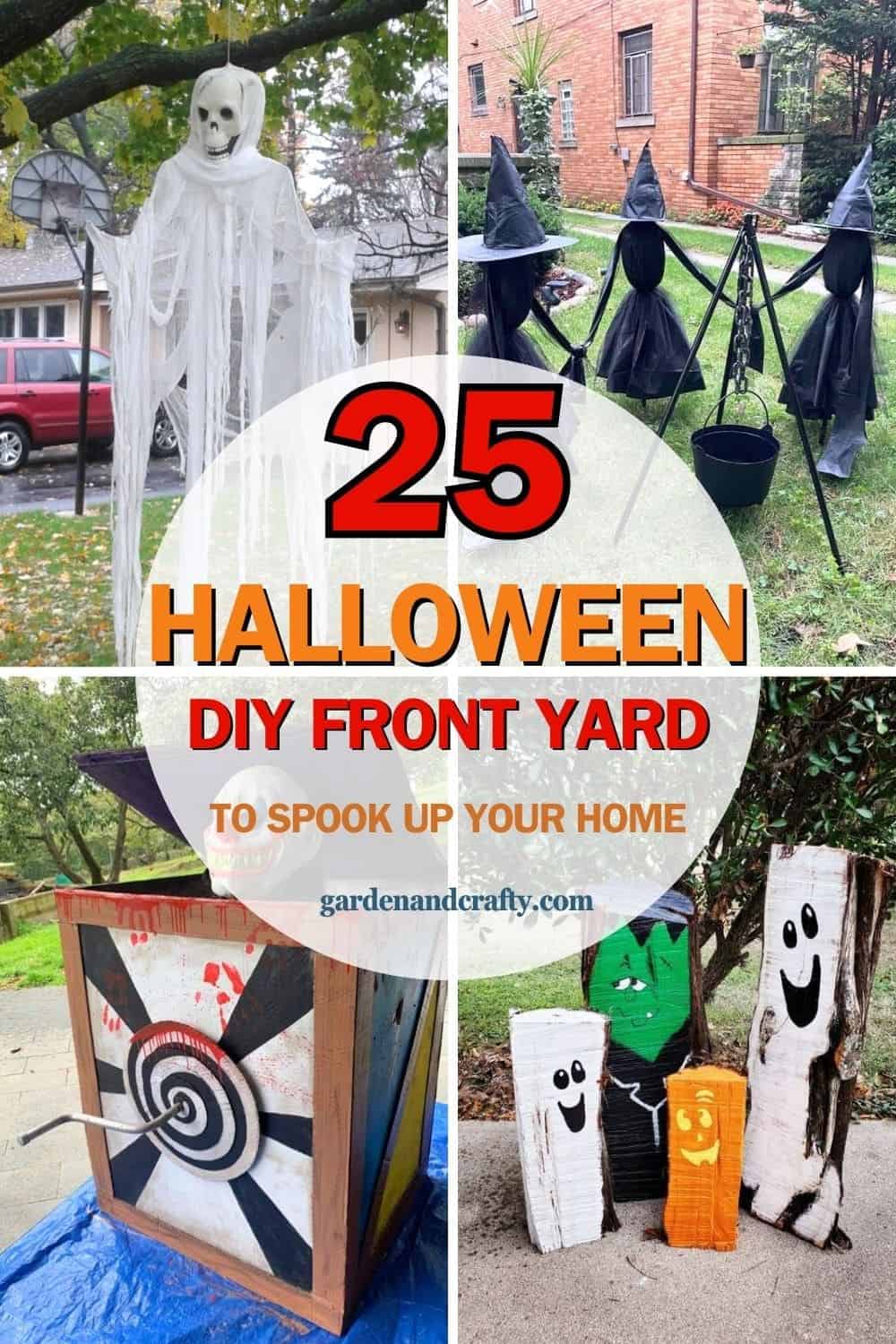 25 Best DIY Front Yard Halloween Decor Ideas to Spook Up Your Home