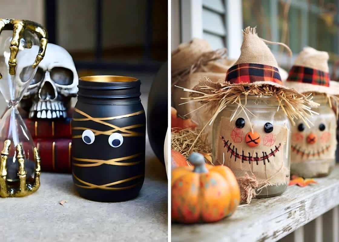 25 Creative Halloween Mason Jar Ideas to Spook Up Your Decor