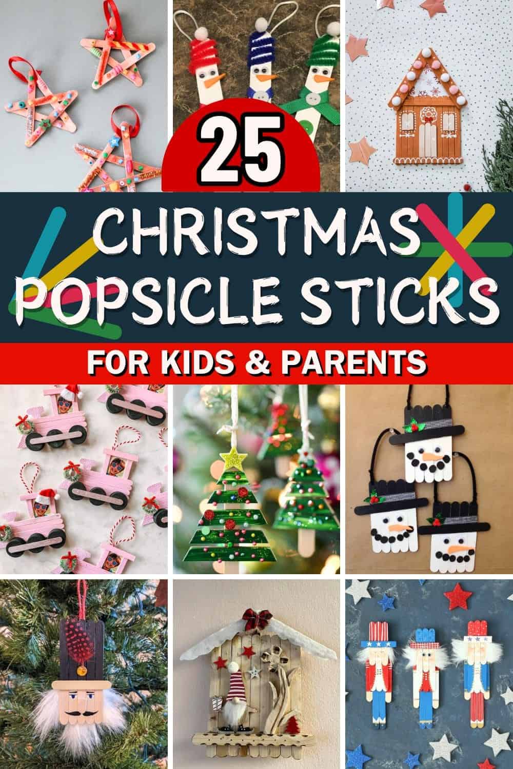 25 Magical Christmas Popsicle Stick Crafts to Delight Kids and Parents Alike