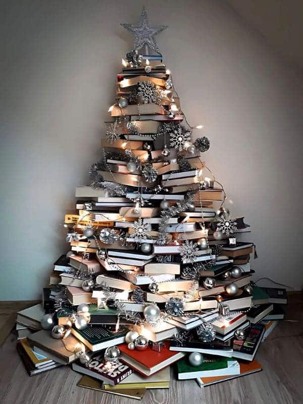 Whimsical Book Lover's Tree