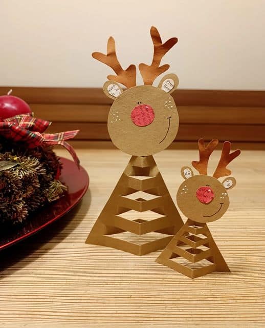 Reindeer Pyramid Duo