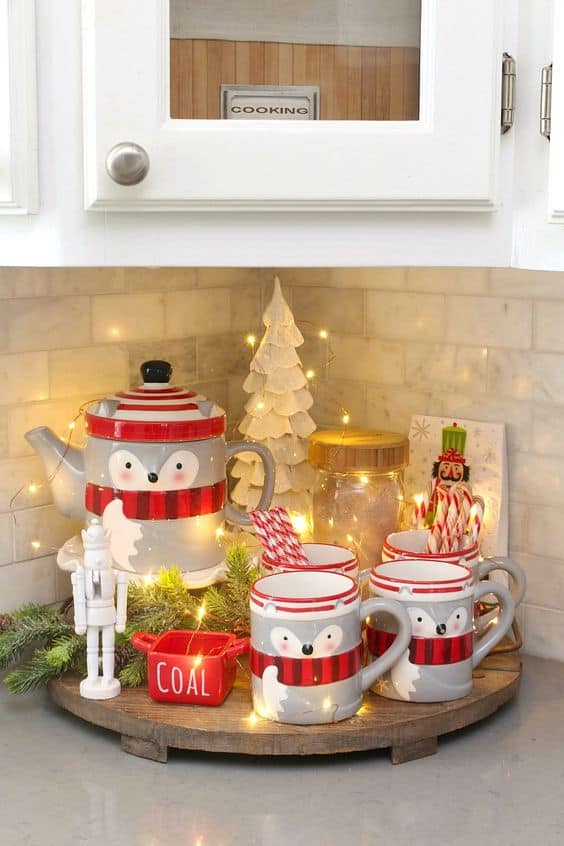 Charming Penguin Hot Cocoa Station