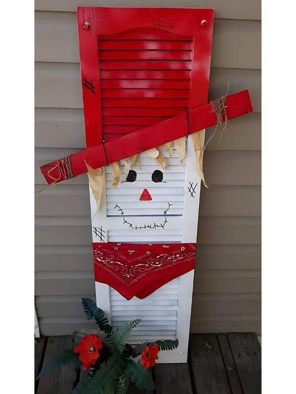 Festive Scarecrow Shutter