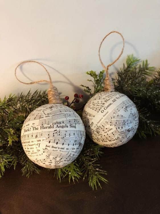 Musical Charm Christmas Baubles