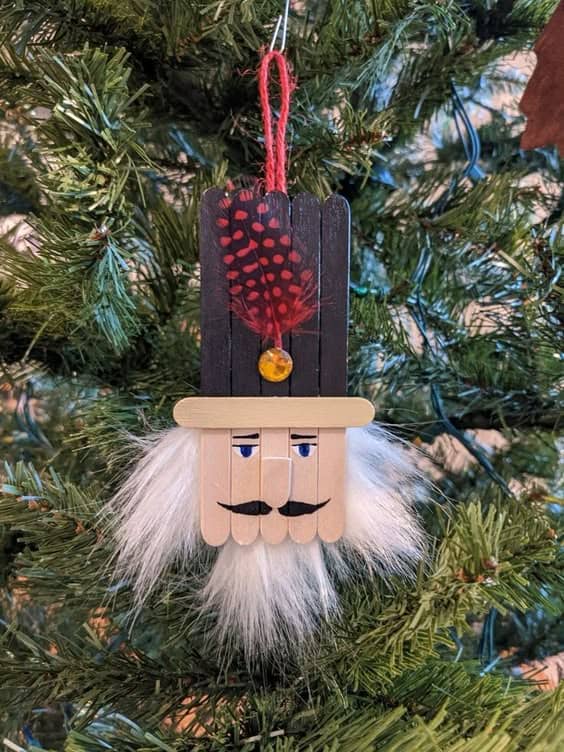 Dapper Nutcracker Soldier Ornament