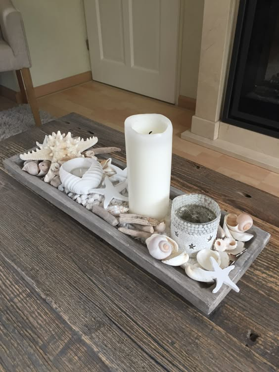 Seaside Candle Tray