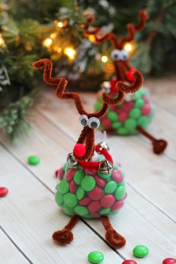 Charming Candy Reindeer Craft