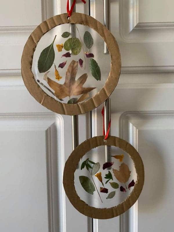 6 Simple Steps to Make DIY Nature Leaf Hanging Ornaments