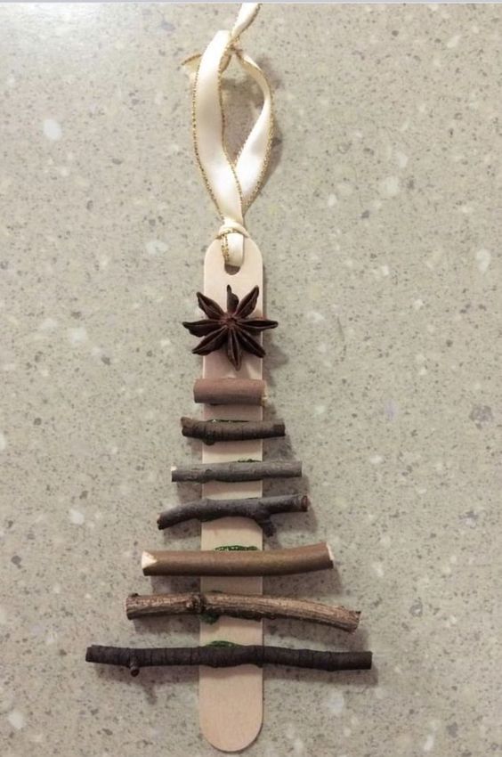 Rustic Twig Tree Charm