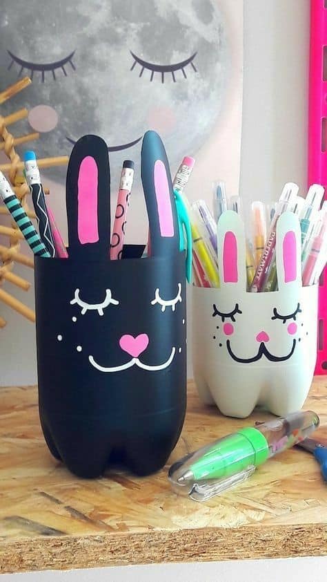 Cute Bunny Pen Holders