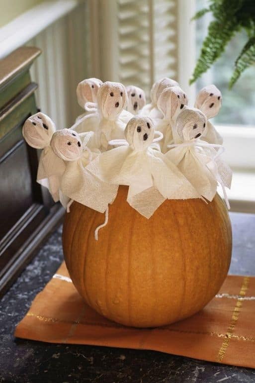 Pumpkin Ghost Bouquet