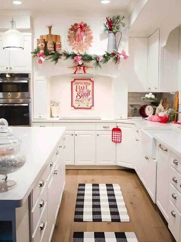 Charming Red Ribbon Bake Shop Kitchen