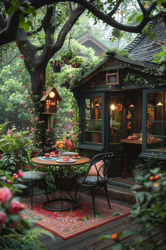 Fairy Tale Garden Patio