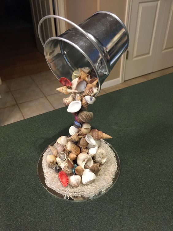 Magical Floating Seashell Cascade