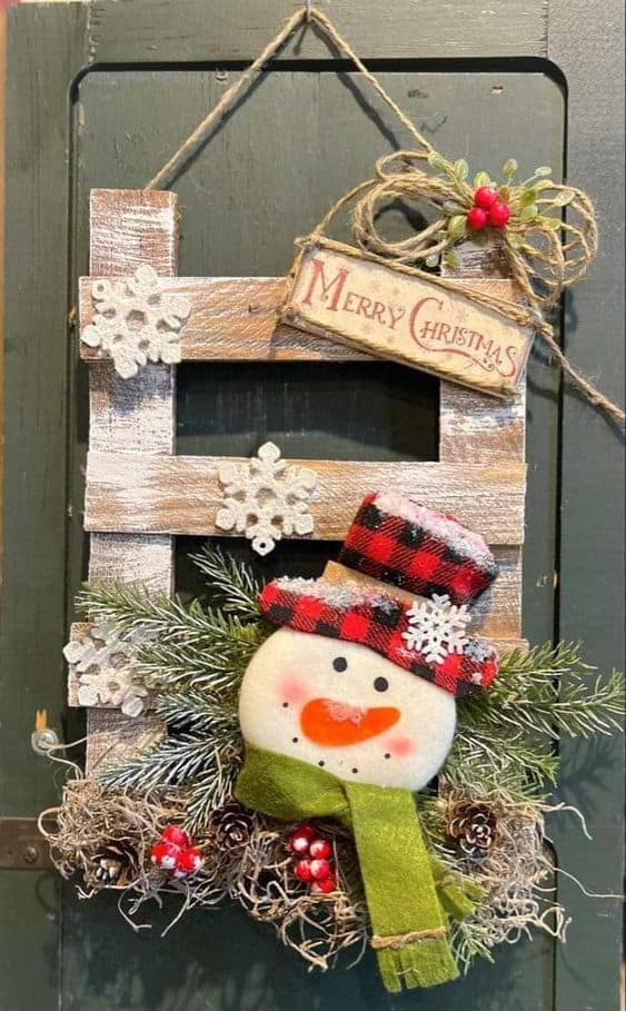 Cozy Snowman Holiday Charm