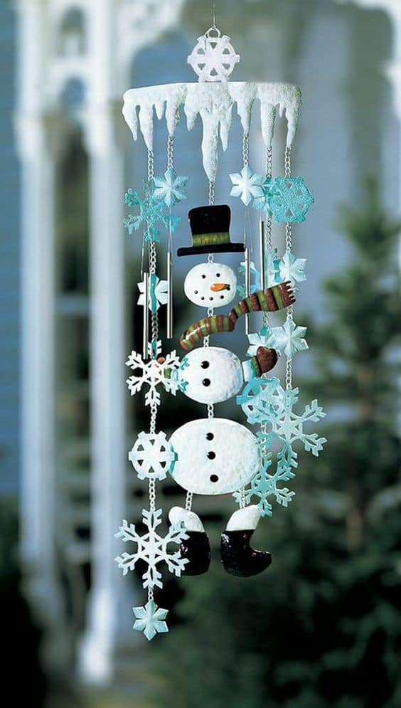 Frosty Snowflake Chime Delight