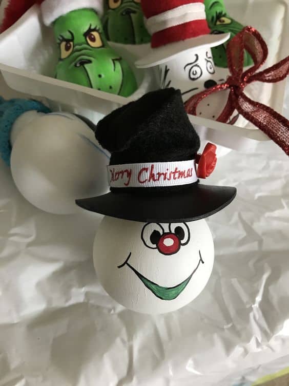 Festive Snowman Ornaments