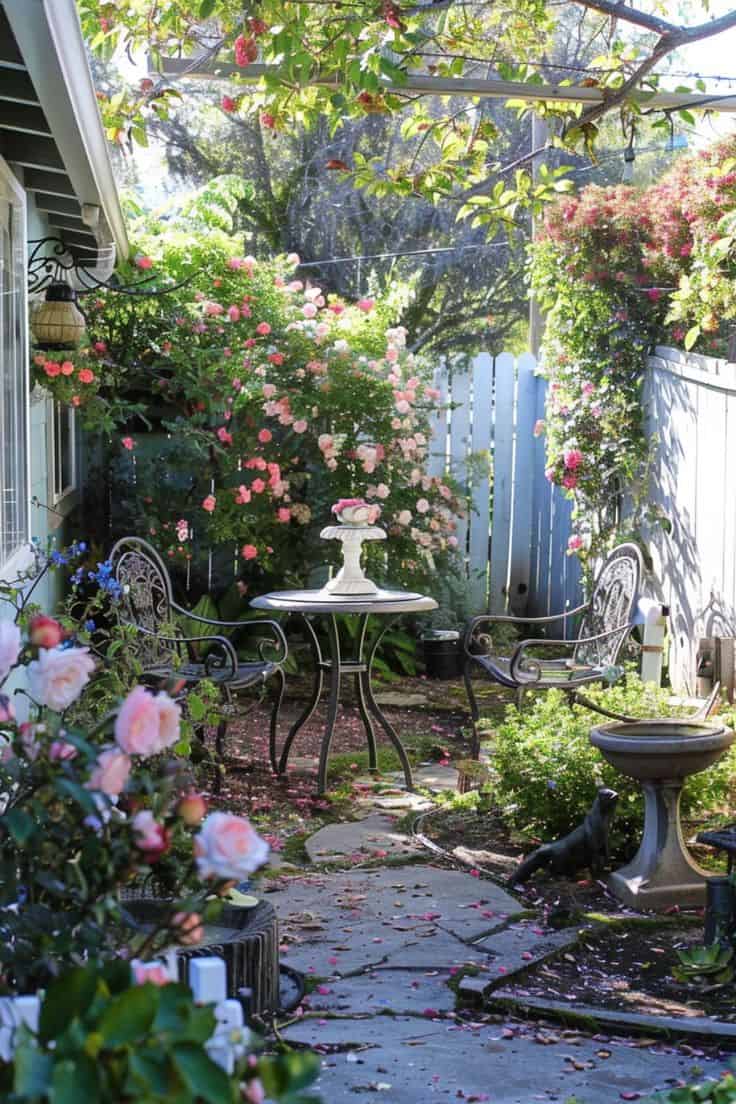 Charming Secret Garden Nook