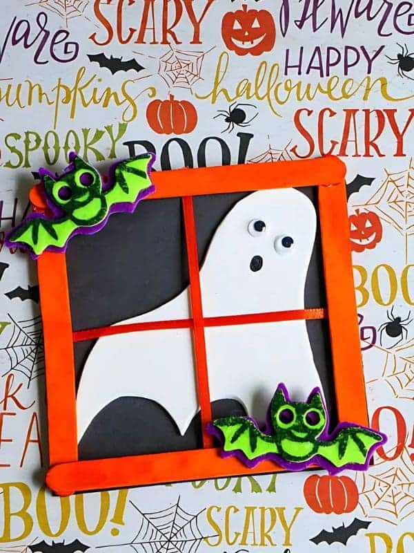 Spooky Ghost Window Craft