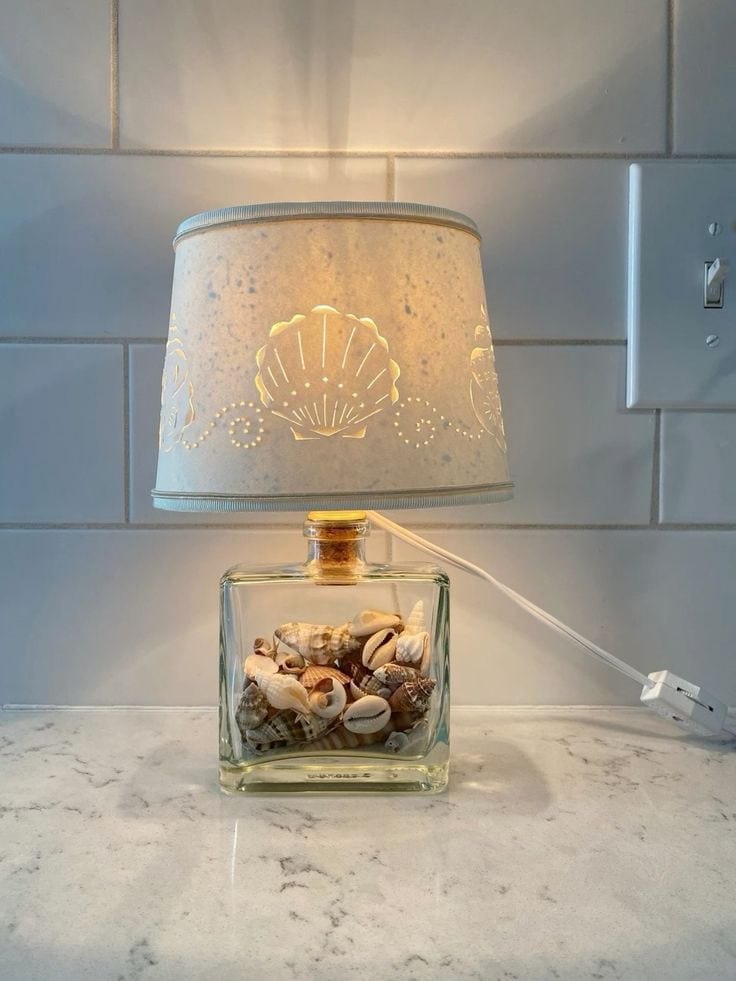 Seashell Night Lamp Delight