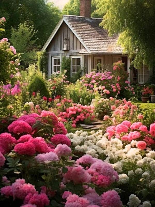 Blossoming English Garden Retreat